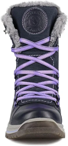 Vista 3 de Santana Canada Botas Majestaluxe Mujer Azul MarinoVioleta 10, azul marino (Navyviolet)