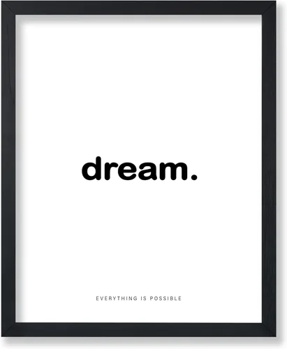 Vista 38 de Poster Master Póster tipográfico – Impresión de cita – Cambia tus pensamientos, cambia tu mundo, inspirador, motivacional – Regalo para familia
