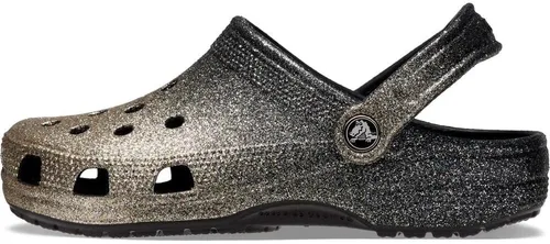 Vista 4 de Crocs - Zuecos clásicos con brillantina, unisex para adultos