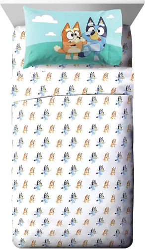 Vista 9 de Jay Franco - Juego de sábanas para niños con sábana bajera, sábana encimera y funda para almohada - Ropa de cama ultra suave con funda para almohada