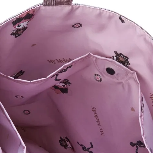 Vista 4 de CANIAN Kuromi Tote Bag Utility Bolso grande de moda para mujer