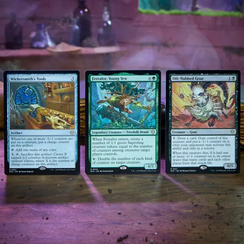 Vista 5 de Magic: The Gathering Lorwyn Eclipsed - Mazo de Comandante Maldición de Pestilencia