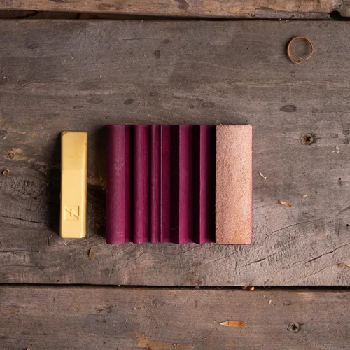 Vista 7 de Flexcut Slipstrop para pulido y desbarbado de gubias, compuesto de pulido Flexcut Gold incluido, (PW12)
