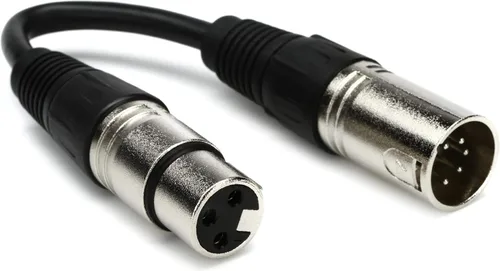 Vista 3 de ENTTEC Open DMX USB 512-Ch Interfaz DMX no aislada y DMX3F5M 3 pines a 5 pines Turnaround