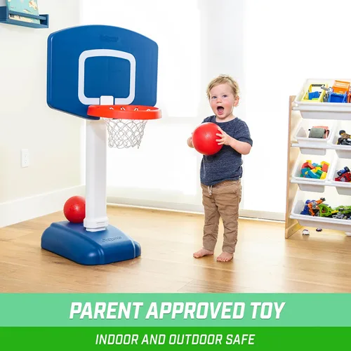 Vista 4 de GoSports Bolas de repuesto de 6 pulgadas para Little Tikes, Tot Shot y otros aros de baloncesto para niños, paquete de 3 pelotas de baloncesto