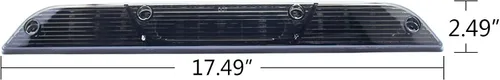 Vista 3 de x xotic tech Reemplazo de la lámpara de la tercera luz de carga de freno para techo de cabina trasera, compatible con Ford F-150 2015-up, F250 F350