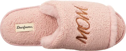 Vista 5 de Dearfoams Pantuflas de espuma viscoelástica para mujer