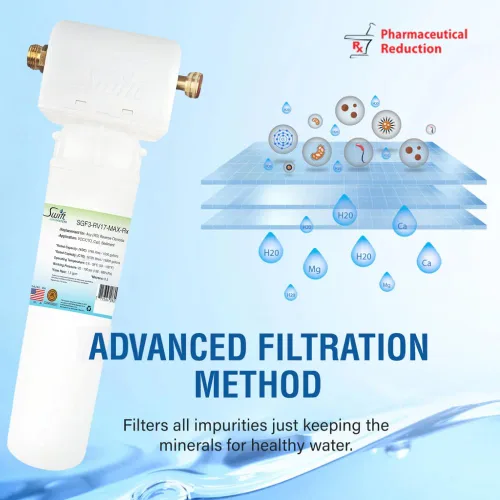 Vista 8 de Swift Green Filters SGF3-14-MAX-Rx-2– Sistema de filtro de agua para debajo del fregadero de varias etapas Alta capacidad, ecológico, conexión