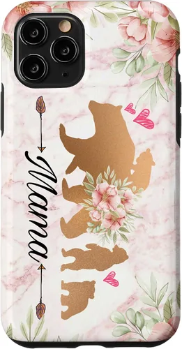Vista 29 de Mama Bear & Cubs Design Phone Grip - Funda para iPhone 17 de 3 niños