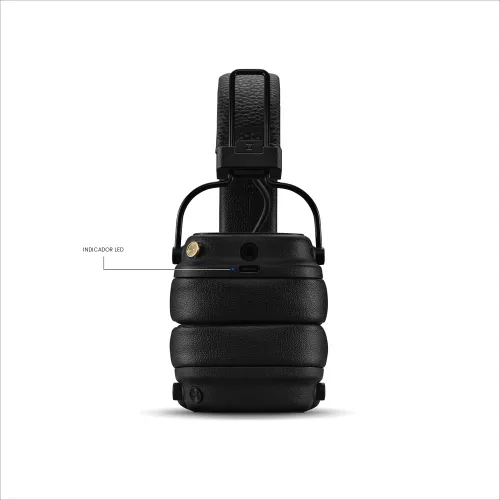 Vista 8 de Marshall Major V - Auriculares inalámbricos con Bluetooth para llevar en la oreja - Negro