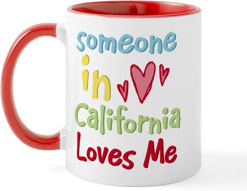 Vista 118 de CafePress Taza de café de cerámica de 11 oz (11.0 fl oz) de San Francisco Blanco - Taza San Francisco