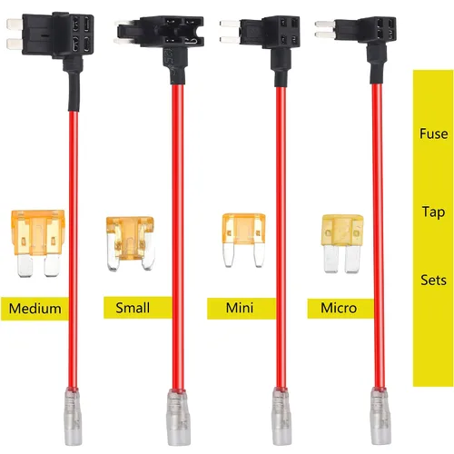 Vista 5 de Kit de cable duro para cámara de salpicadero de automóvil, cable de alimentación compatible con WOLFBOX D07, REDTIGER F7N, Z-Edge Z3D Z3Pro T4 T3