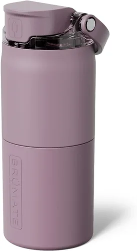Vista 9 de BrüMate Rise - Botella de agua de 25 onzas con pajita de silicona cubierta 100 % a prueba de fugas, botella de agua de acero inoxidable aislada