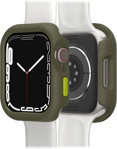 Vista 5 de LifeProof Funda ecológica para Apple Watch Series 7/8/9 (1.772 in) - Anclajes lejos (gris)