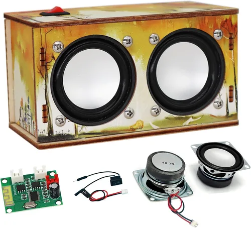Vista 8 de Proyectos STEM para niños y adultos - Construye tu propio altavoz Bluetooth - Kit de electrónica de experimentos científicos Conjunto de bricolaje