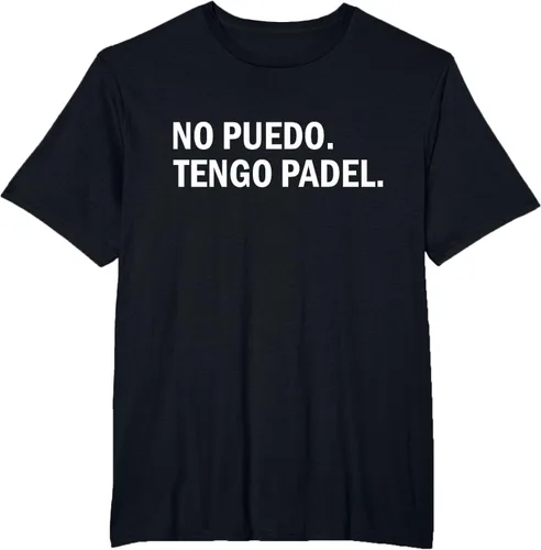 Vista 47 de Camiseta de jugador divertido No Puedo Tengo Padel Hobby