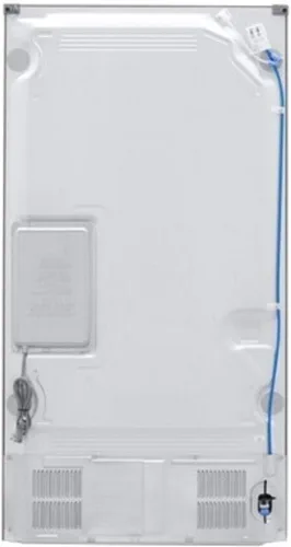 Vista 5 de LG LMXS28626S Refrigerador de puerta francesa de 4 puertas, 28 pies cúbicos, de acero inoxidable