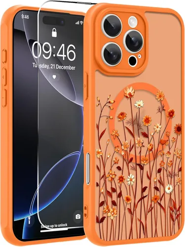 Vista 11 de OOK Funda magnética para iPhone 11 [compatible con MagSafe] Funda delgada mate translúcida negra para iPhone 11, funda protectora de lente de Negro