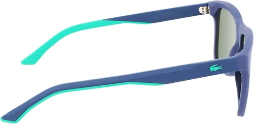 Vista 7 de Lacoste Gafas de sol rectangulares L972S para hombre azul mate talla única Azul mate
