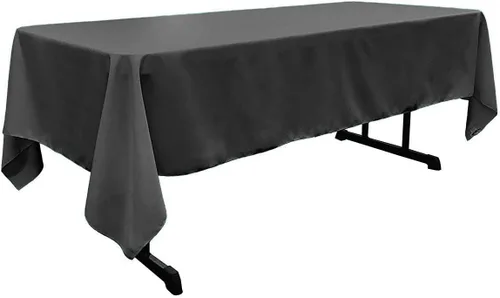 Vista 13 de New Creations Fabric & Foam Inc - Mantel rectangular de popelina de poliéster de 60 pulgadas de ancho por 120 pulgadas de largo. (Avocado)