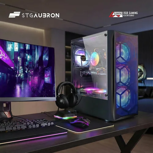 Vista 4 de STGAubron Escritorio para PC para juegos,Core I5,RX 5700 8G,16G RAM,512G
