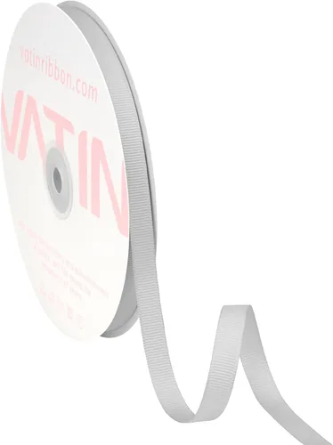 Vista 176 de VATIN Cinta de Grogrén Negra, 1-1/2" x 50 Yardas Continuas, Cinta de Grogrén de Poliéster Negra, Usar para Lazos de Bricolaje, Accesorios
