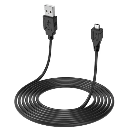 Vista 8 de EAGLEGGO Cable de carga micro USB (6.6 ft), para Astro MIXAMP PRO TR, USB 2.0, 6.5 pies, negro