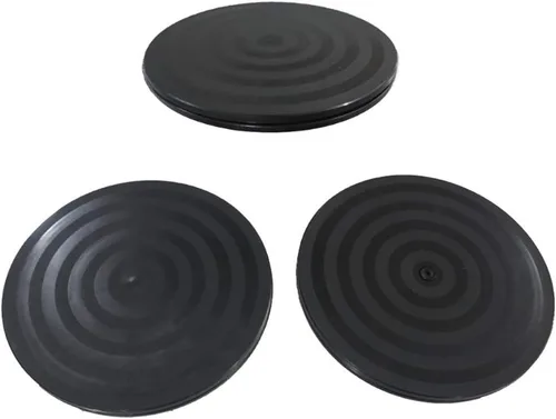 Vista 4 de Mini bonsái base giratoria rodamientos de bolas de acero inoxidable Rotación de 360 grados Poda fácil Negro 8