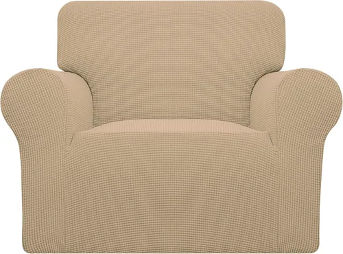 Vista 301 de Easy-Going - Funda elástica sobredimensionada para sofá, 1 pieza, protector muebles, suave, parte inferior elástica, para niños, tela jacquard