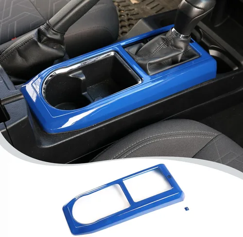 Vista 17 de Cubierta de marco de panel de engranajes de consola central compatible con Toyota Tacoma 2016-2023, panel de cambio de marchas de automóvil