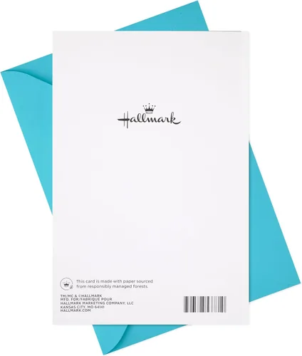 Vista 6 de Tarjeta de cumpleaños de Hallmark para marido, esposa, novio, novia (tan afortunado)
