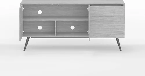 Vista 5 de Glenwillow Home Atlas 59" Mid-Century Modern Buffet/Aparador/TV Consola Marrón topo claro