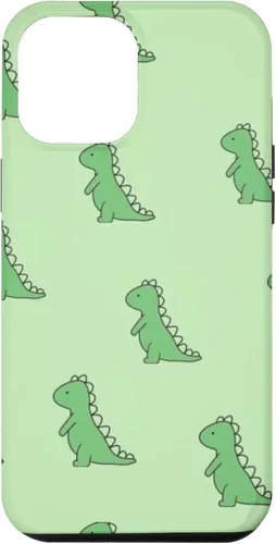 Vista 26 de Lindo dinosaurio verde bebé Dino TRex en verde para mujeres y niñas caso para iPhone 17