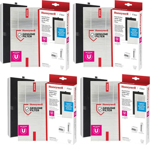 Vista 8 de Filtro purificador de aire Honeywell tipo HEPA, U – para las series HHT270 y HHT290