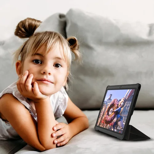 Vista 8 de PRITOM K7PRO Tablet de 7 pulgadas con funda de 32 GB - Tablet PC Android 13 con procesador de cuatro núcleos, pantalla HD IPS, cámara dual, WiFi