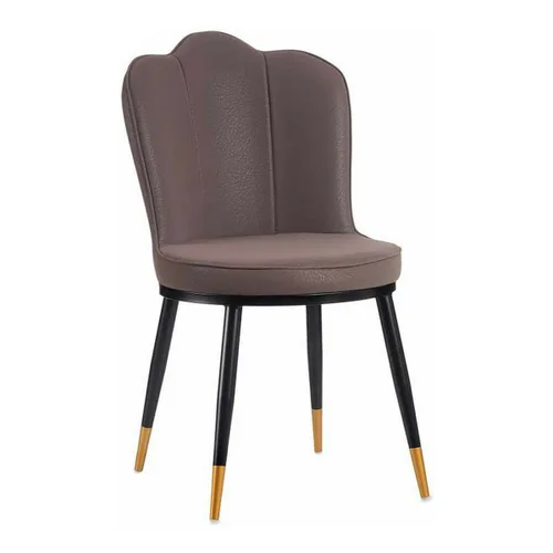 Vista 2 de Sillón Gift Decor Negro Morado Dorado 53 x 88 x 67 cm Concha