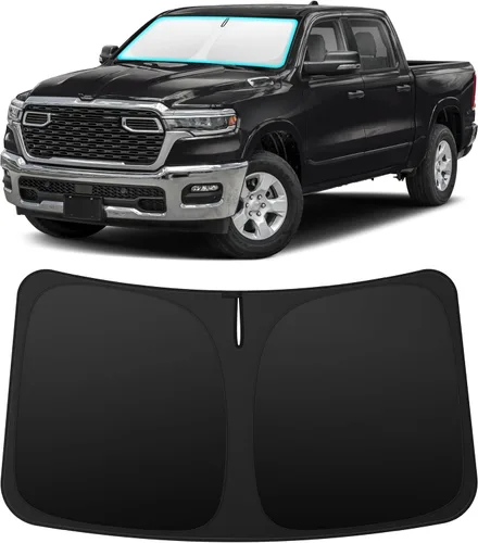 Vista 65 de INSAUTO Accesorios para parasol de parabrisas de ajuste personalizado para Acura RDX 2019-2026, parasol plegable para ventana delantera, reflector