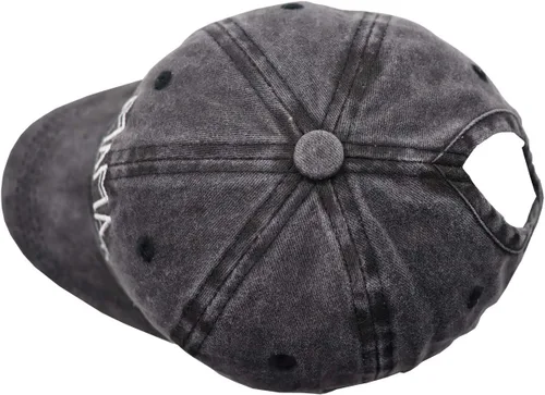 Vista 6 de Gorra de béisbol con diseño de Mama Bear para mujer, estilo vintage