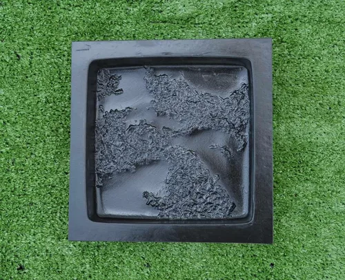 Vista 5 de Vendido 10pcs moldes de plástico fundición hormigón pavimentación jardín caminos piedra patio # S32
