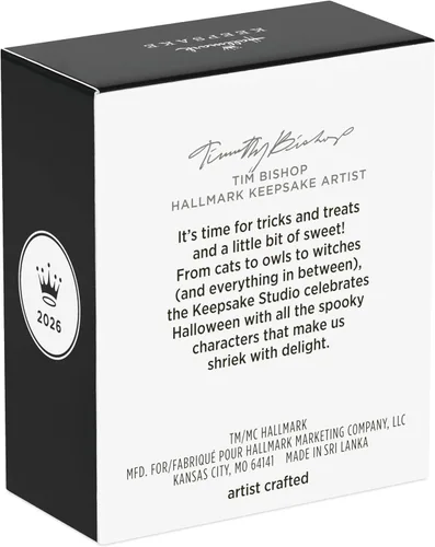 Vista 6 de Hallmark Keepsake Adorno de Halloween de cacahuetes (Scarecrow Snoopy)