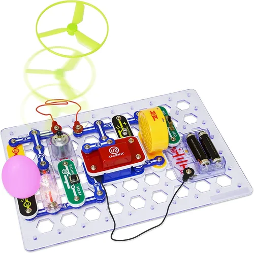 Vista 2 de Snap Circuits Jr. Select SC-130 Kit de exploración electrónica Más de 130 proyectos Manual de proyecto a todo color Más de 30 piezas