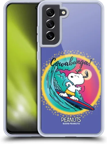Vista 203 de Head Case Designs Officially Licensed Peanuts Beach Surf Snoopy Boardwalk Airbrush Gel Case [Military Grade Protection] Compatible with Google Pixel