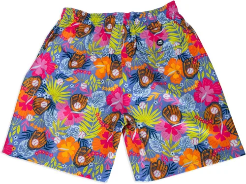 Vista 5 de ChalkTalkSPORTS Traje de baño de béisbol Shorts de natación Tallas para jóvenes y adultos