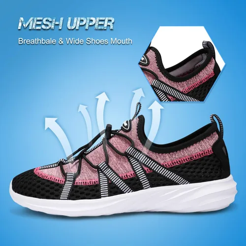 Vista 3 de VIFUUR Zapatos de agua para hombre y mujer, zapatos deportivos para playa, surf, caminar, kayak, barco, piscina