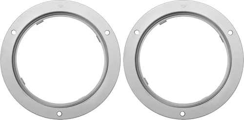 Vista 2 de GG Grand General 87140 Llanta de sujeción de plástico cromado para luz sellada de 4 pulgadas