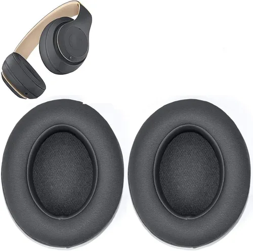 Vista 7 de Studio 2 - Almohadillas de repuesto para auriculares Beats Studio 2 y Studio 3 con cable e inalámbricos, almohadillas de espuma viscoelástica