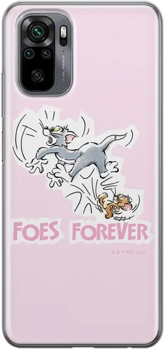 Vista 16 de ERT GROUP Funda para Xiaomi REDMI Note 10/10S Original y Oficialmente Licenciada Tom & Jerry Patrón Jerry 001 adaptado de manera óptima a
