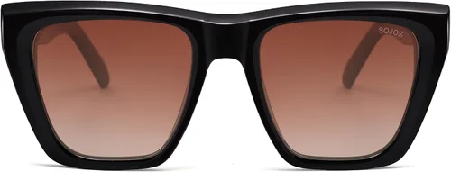 Vista 31 de SOJOS Fashion Oversized Square Cat Eye Polarized Sunglasses for Women Trendy Cateye Style Womens Sunglasses SJ2179