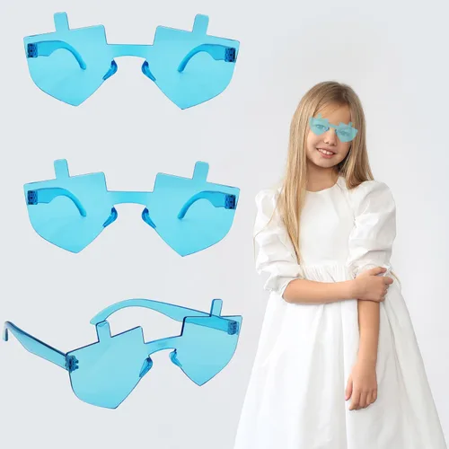 Vista 6 de Hanukkah Dreidel en forma de gafas, disfraz de disfraz, juego de simulación