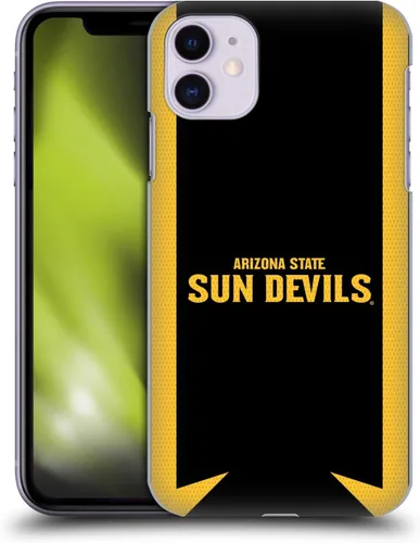 Vista 10 de Head Case Designs Officially Licensed Arizona State University ASU Banner Hard Back Case Compatible with Apple iPhone 11